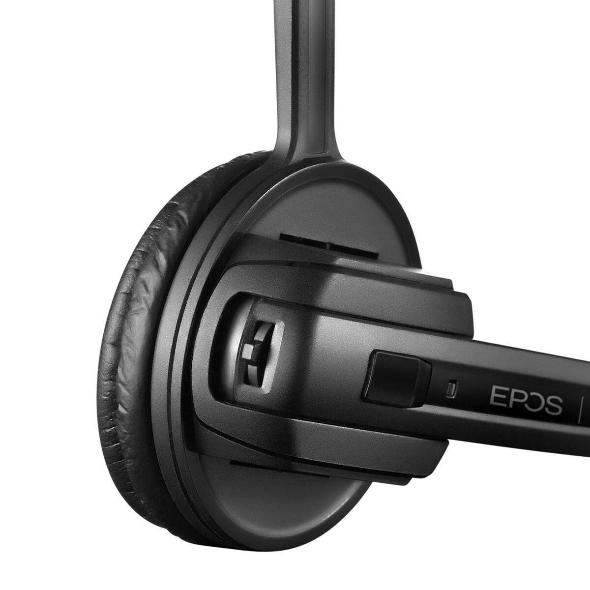 Headphones with Microphone Epos D10 DECT Black Silver