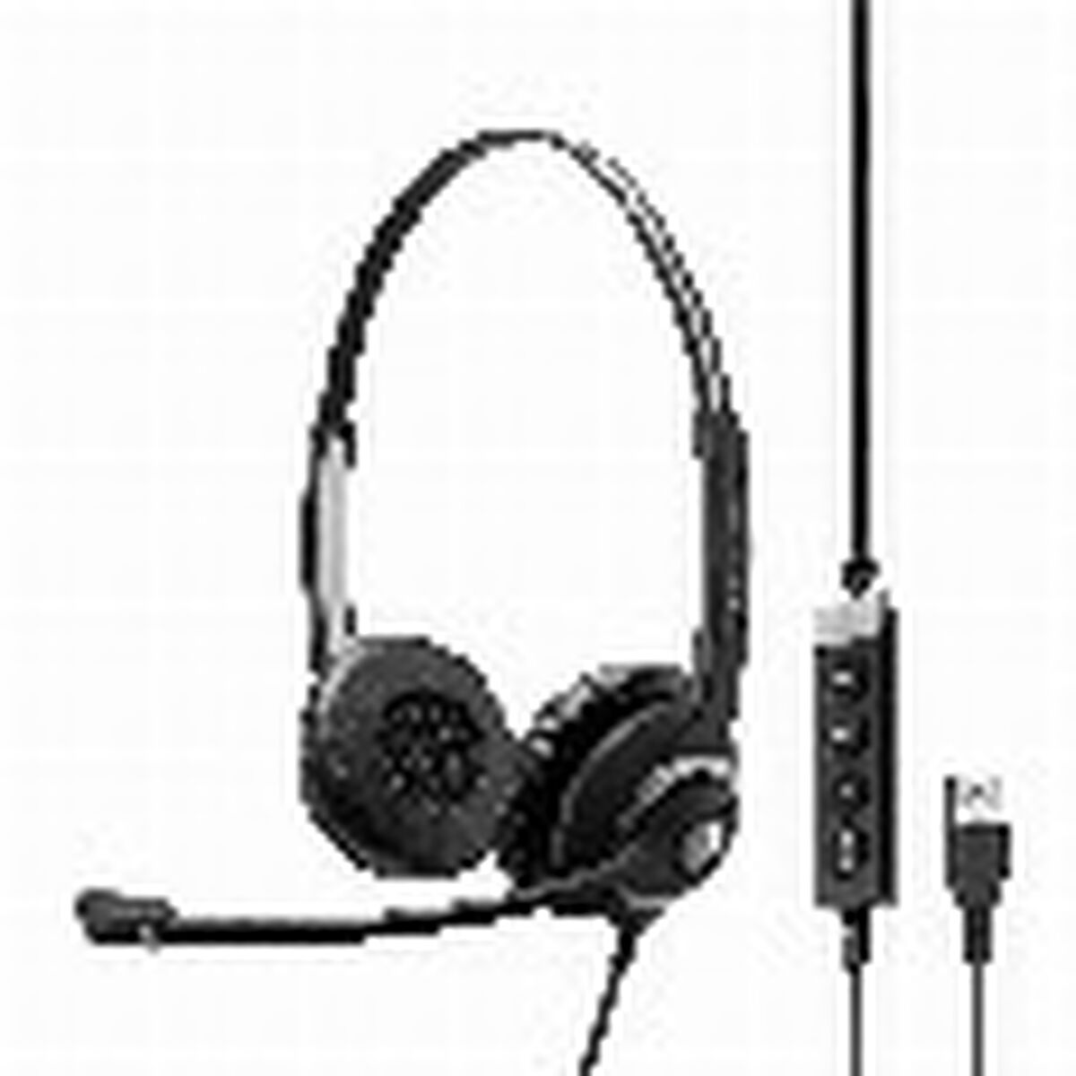 Headphones with Microphone Epos 1000579 Black