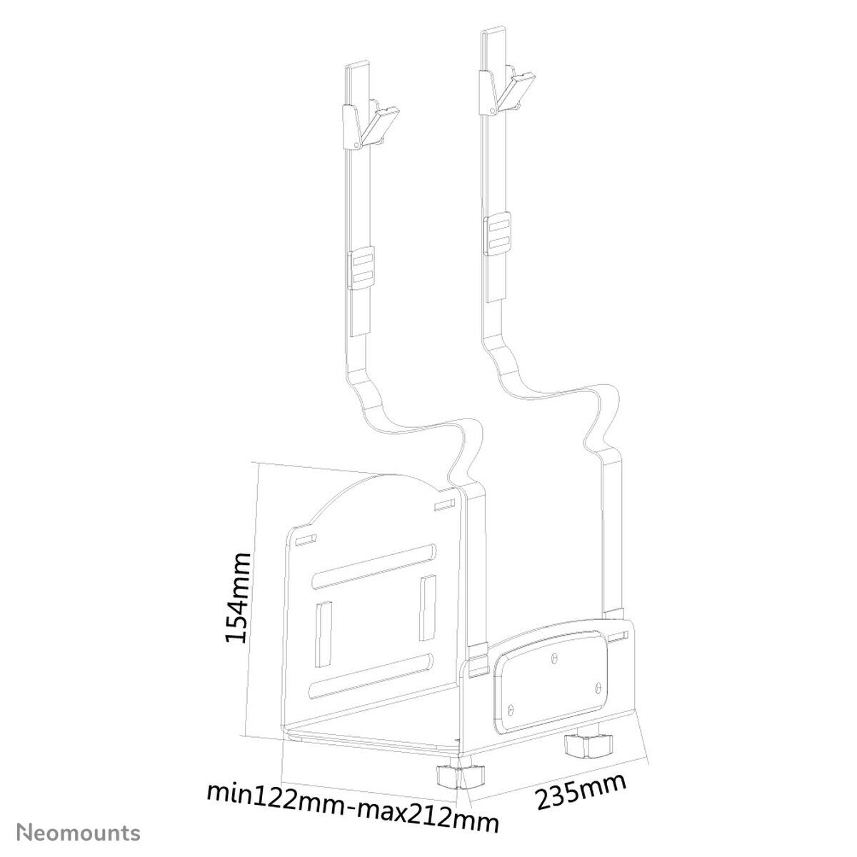 CPU Stand Neomounts CPU-W100BLACK