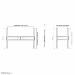 TV Mount Neomounts LFD-W1500            60-100" 150 kg