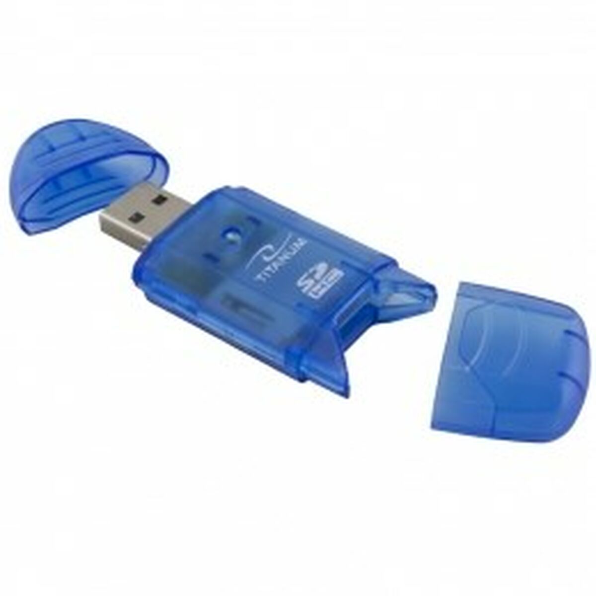 External Card Reader Titanum TA101B Blue