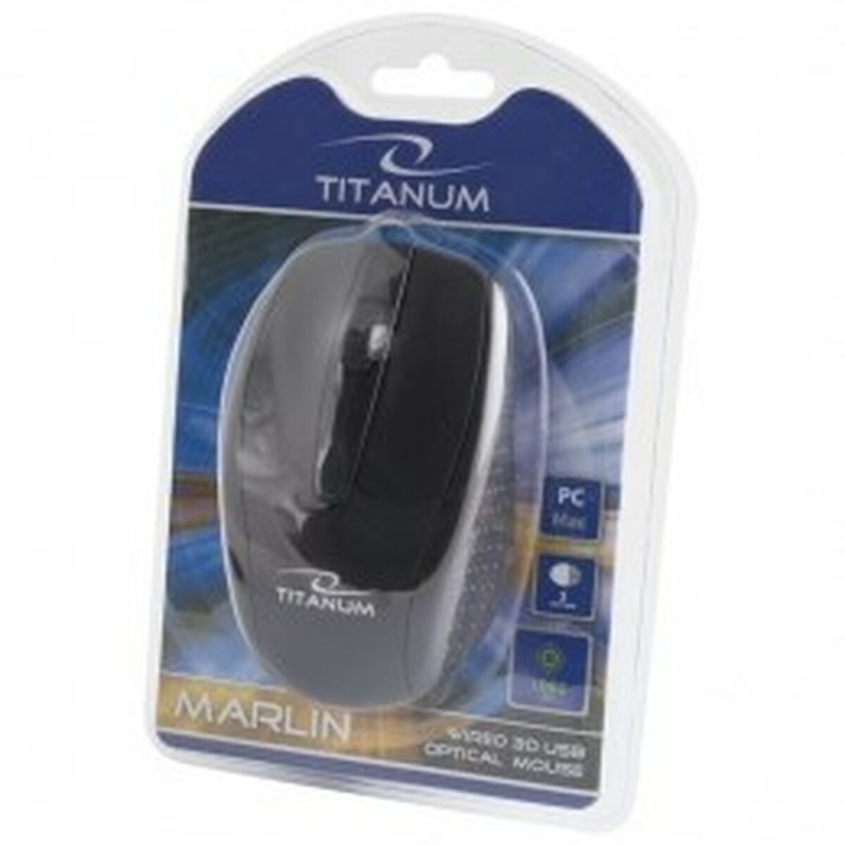 Optical mouse Titanum TM110K Black