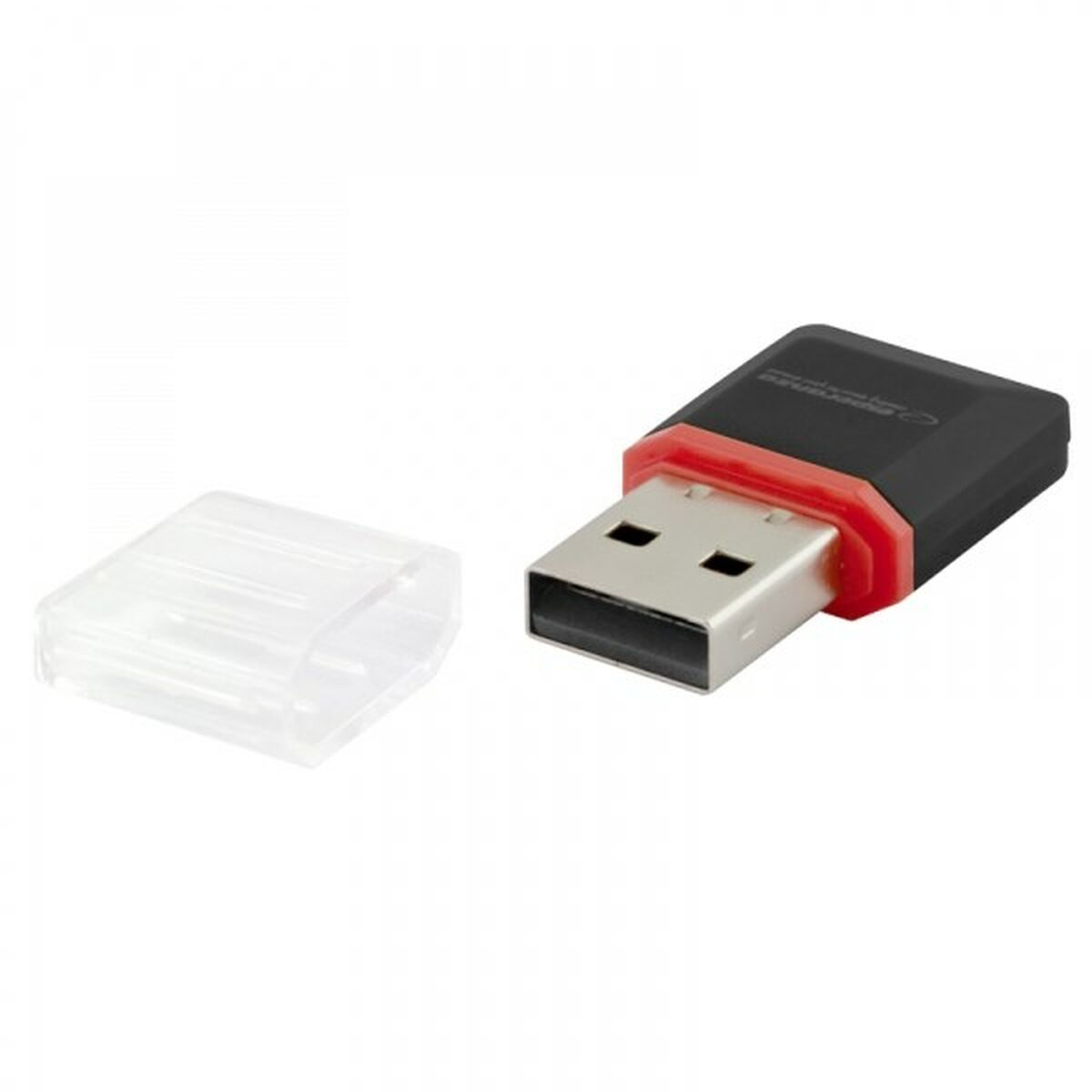 External Card Reader Esperanza EA134K Black Silver