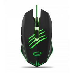 Optical mouse Esperanza EGM209G Black/Green