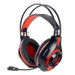 Headphones with Microphone Esperanza EGH420R Black Red