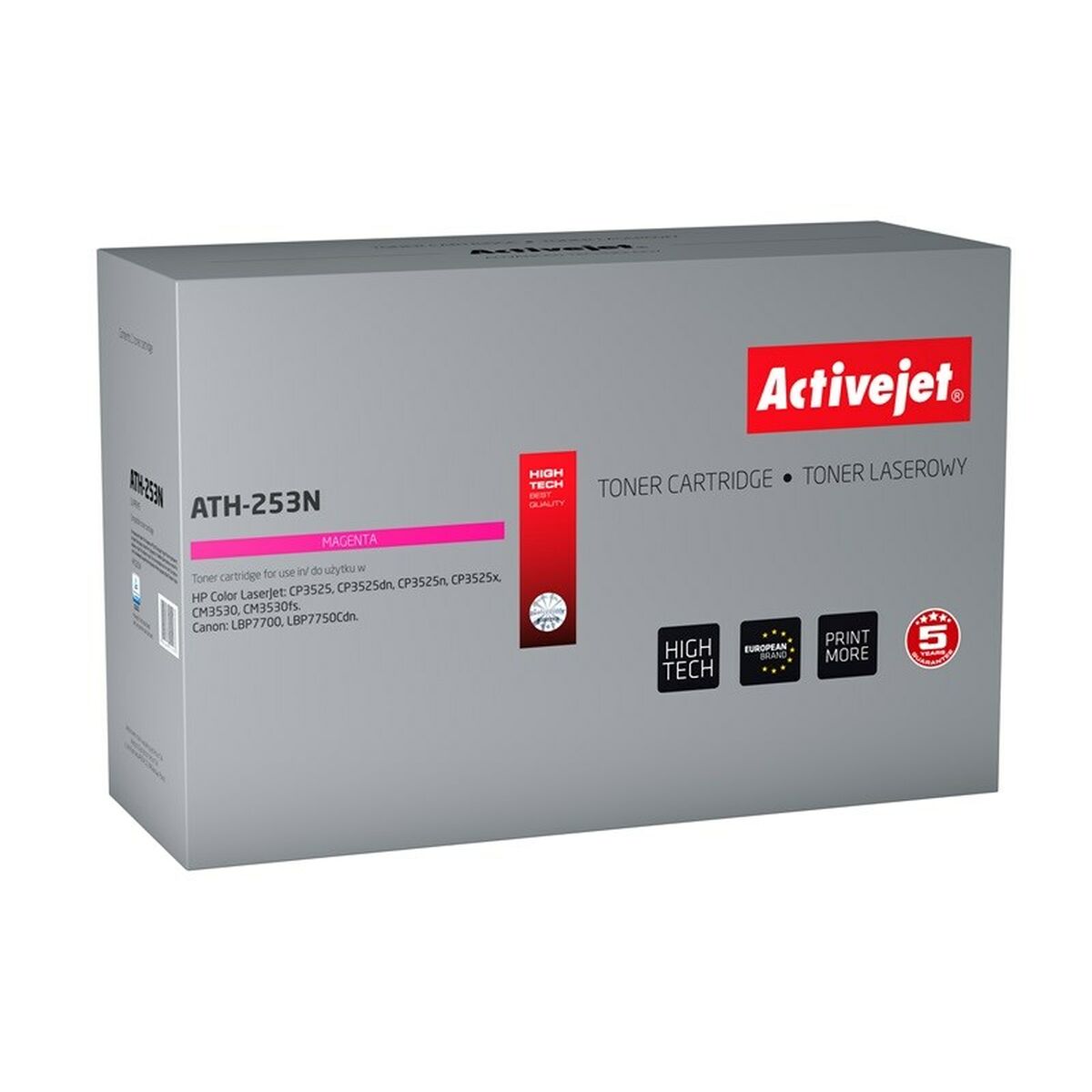 Compatible Toner Activejet ATH-253N Magenta