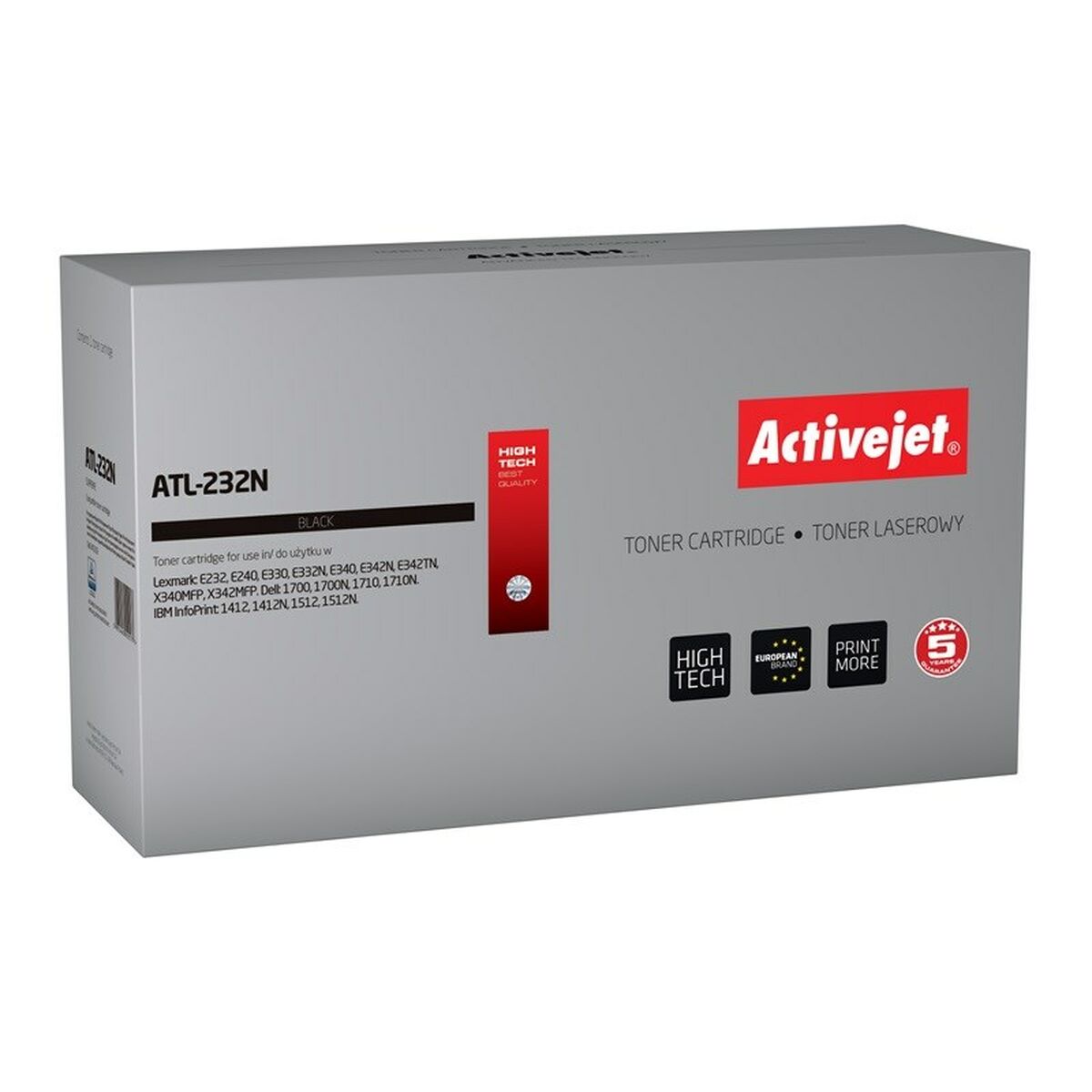 Compatible Toner Activejet ATL-232N Black