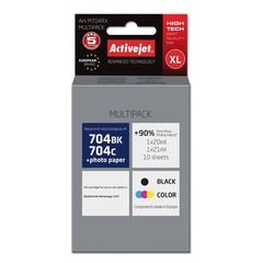 Original Ink Cartridge Activejet AH-M704RX Black