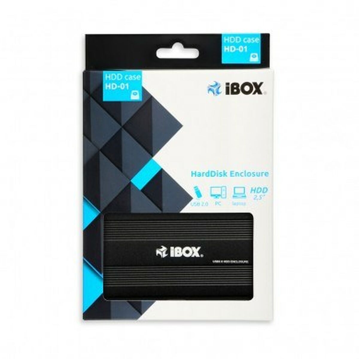 External Box Ibox HD-01 Black 2,5"