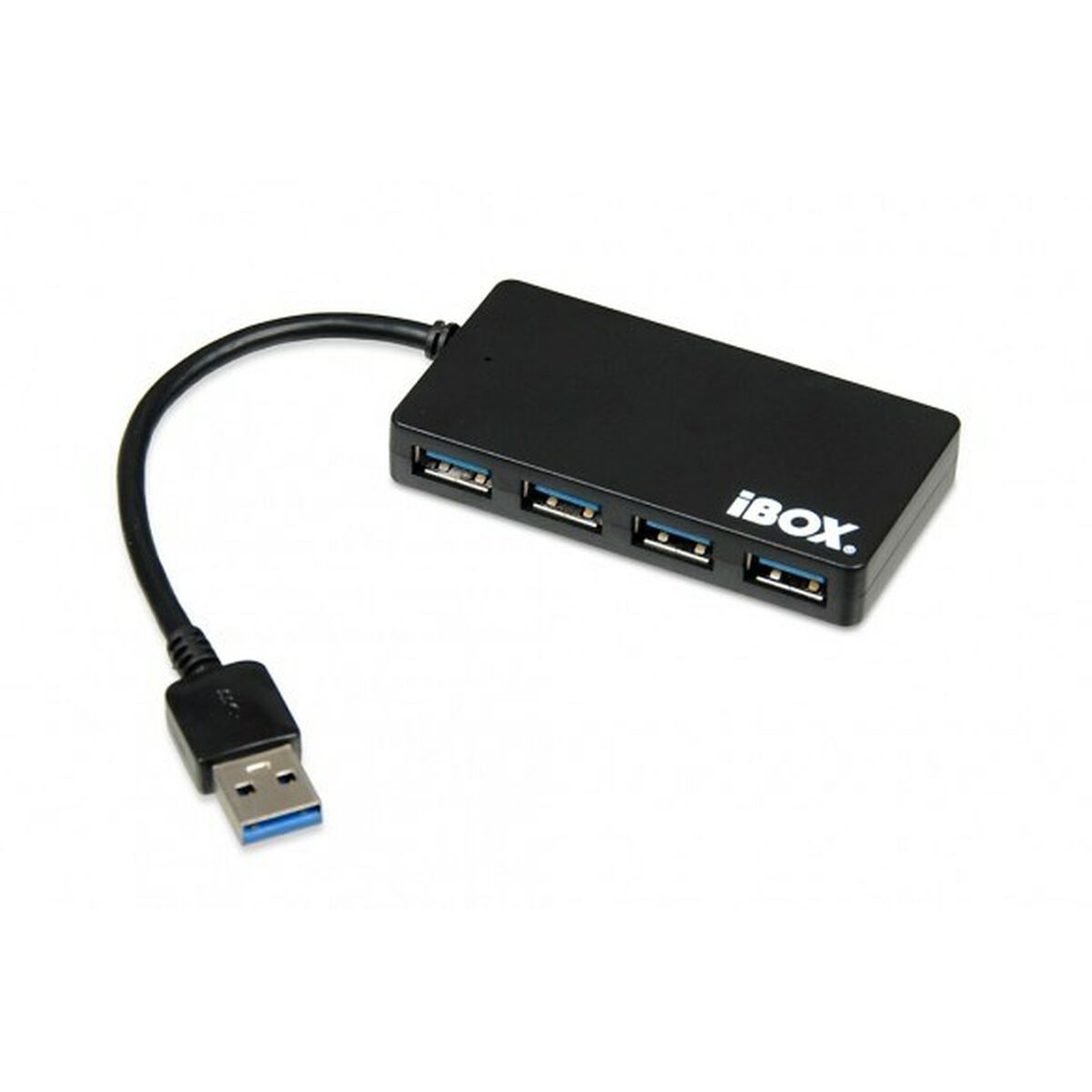 USB Hub Ibox IUH3F56 Black