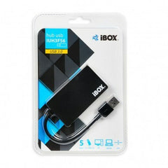 USB Hub Ibox IUH3F56 Black