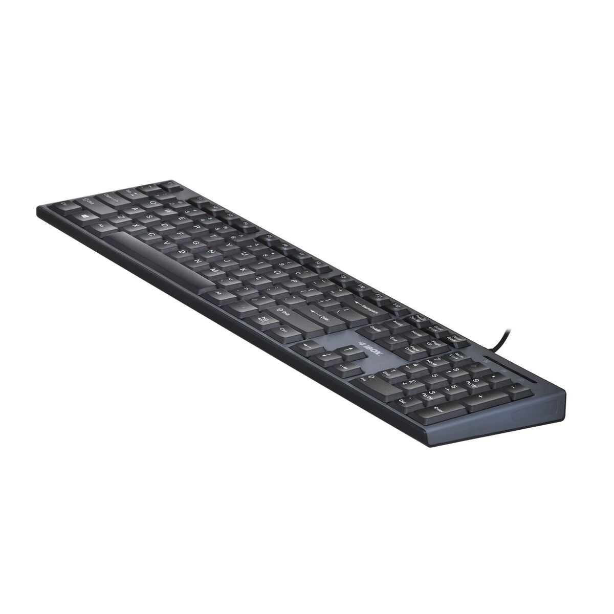 Keyboard and Mouse Ibox IKMS606 Qwerty US Black QWERTY