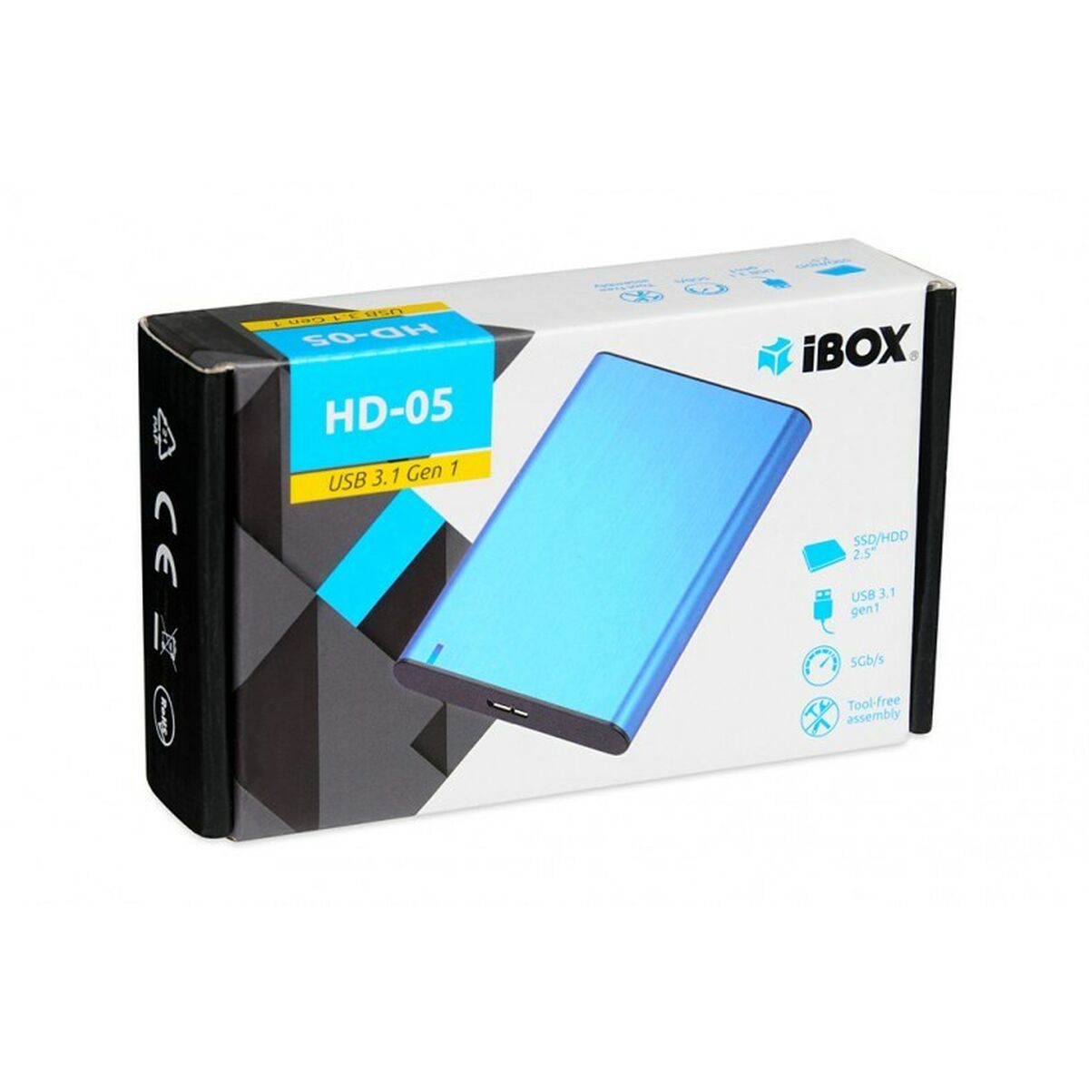 External Box Ibox HD-05 Blue 2,5"