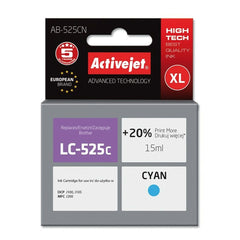 Original Ink Cartridge Activejet AB-525CN Cyan