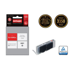 Compatible Ink Cartridge Activejet ACC-551GN Grey