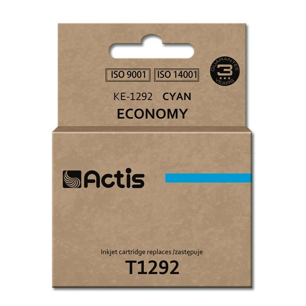 Original Ink Cartridge Actis KE-1291 Cyan