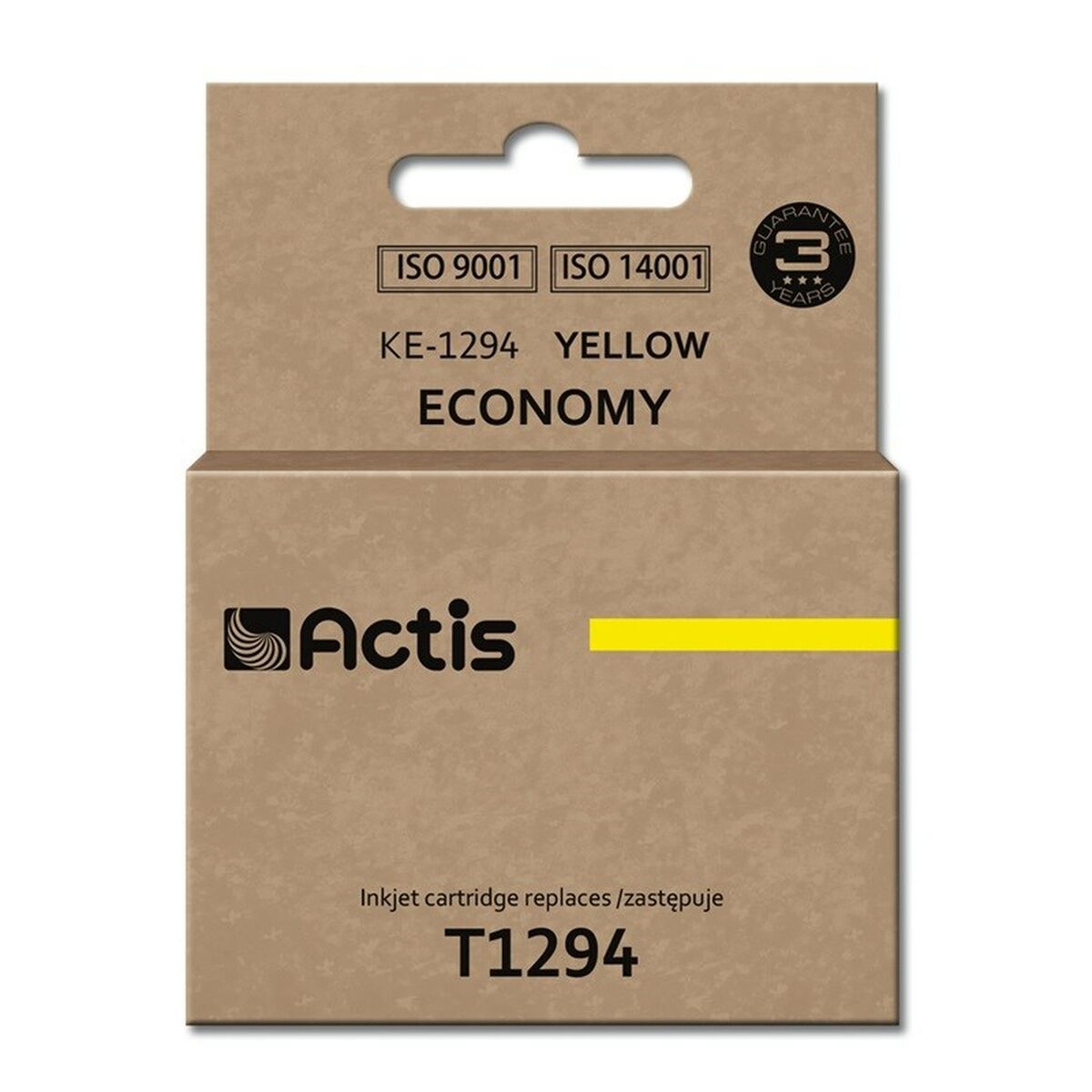 Original Ink Cartridge Actis KE-1294 Yellow