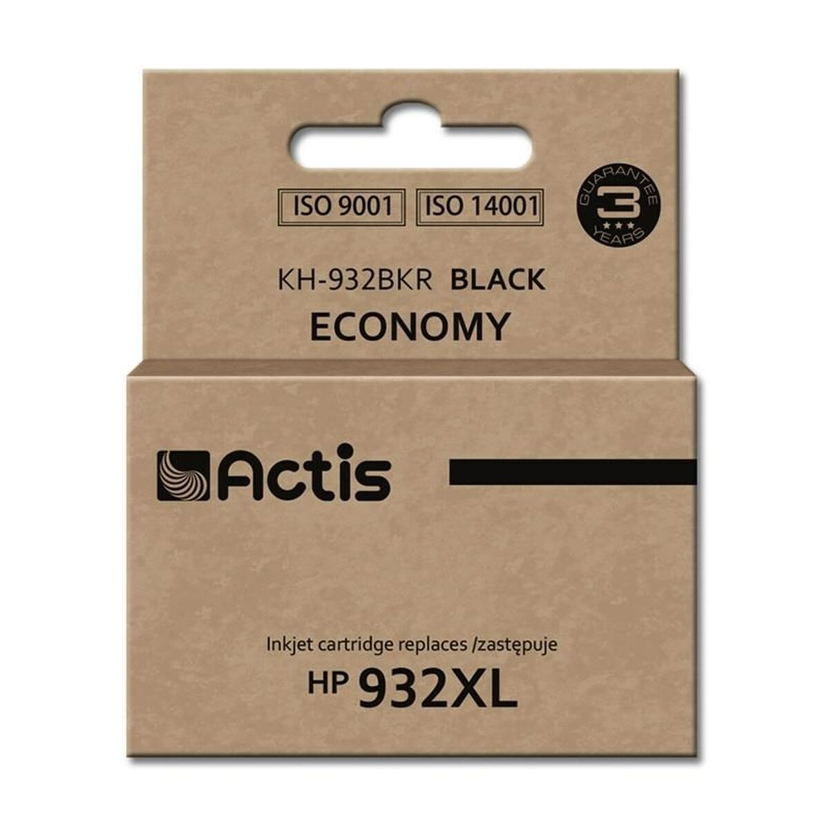 Original Ink Cartridge Actis KH-932BKR Black