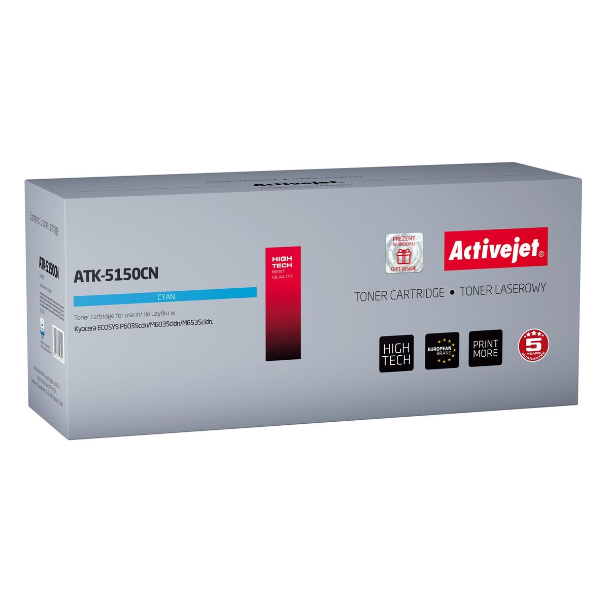 Compatible Toner Activejet ATK-5150CN Cyan