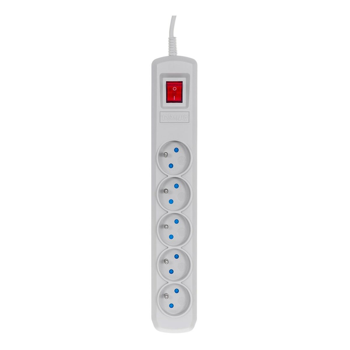 Power Socket - 5 sockets with Switch Activejet ACP-5GN (5 m)