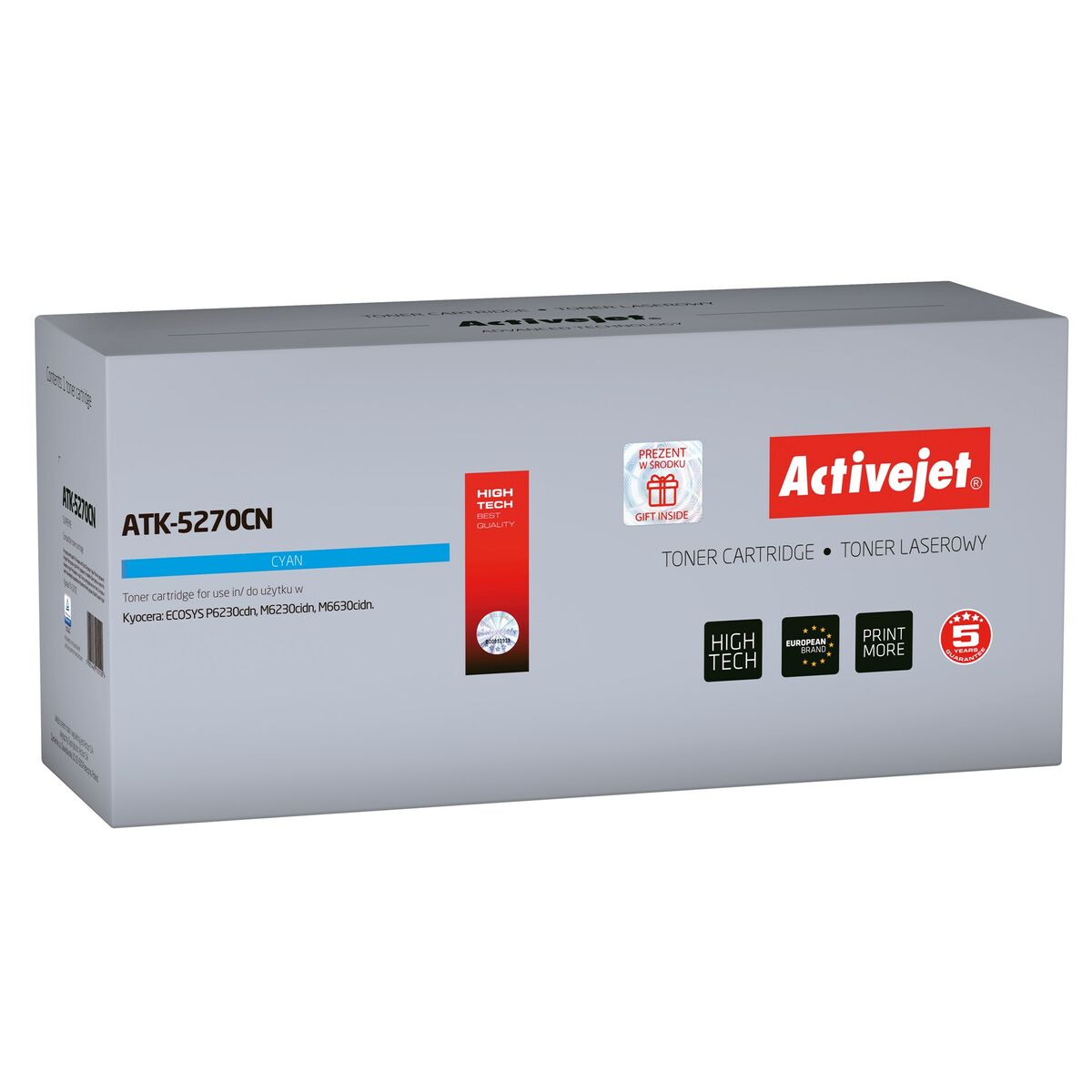 Compatible Toner Activejet ATK-5270CN Cyan