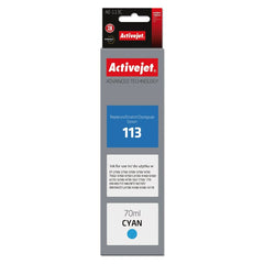 Original Ink Cartridge Activejet AE-113C Cyan