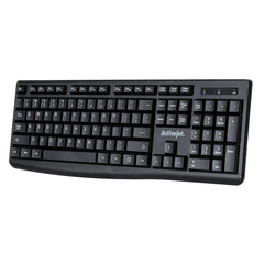 Keyboard Activejet K-3803SW Black QWERTY