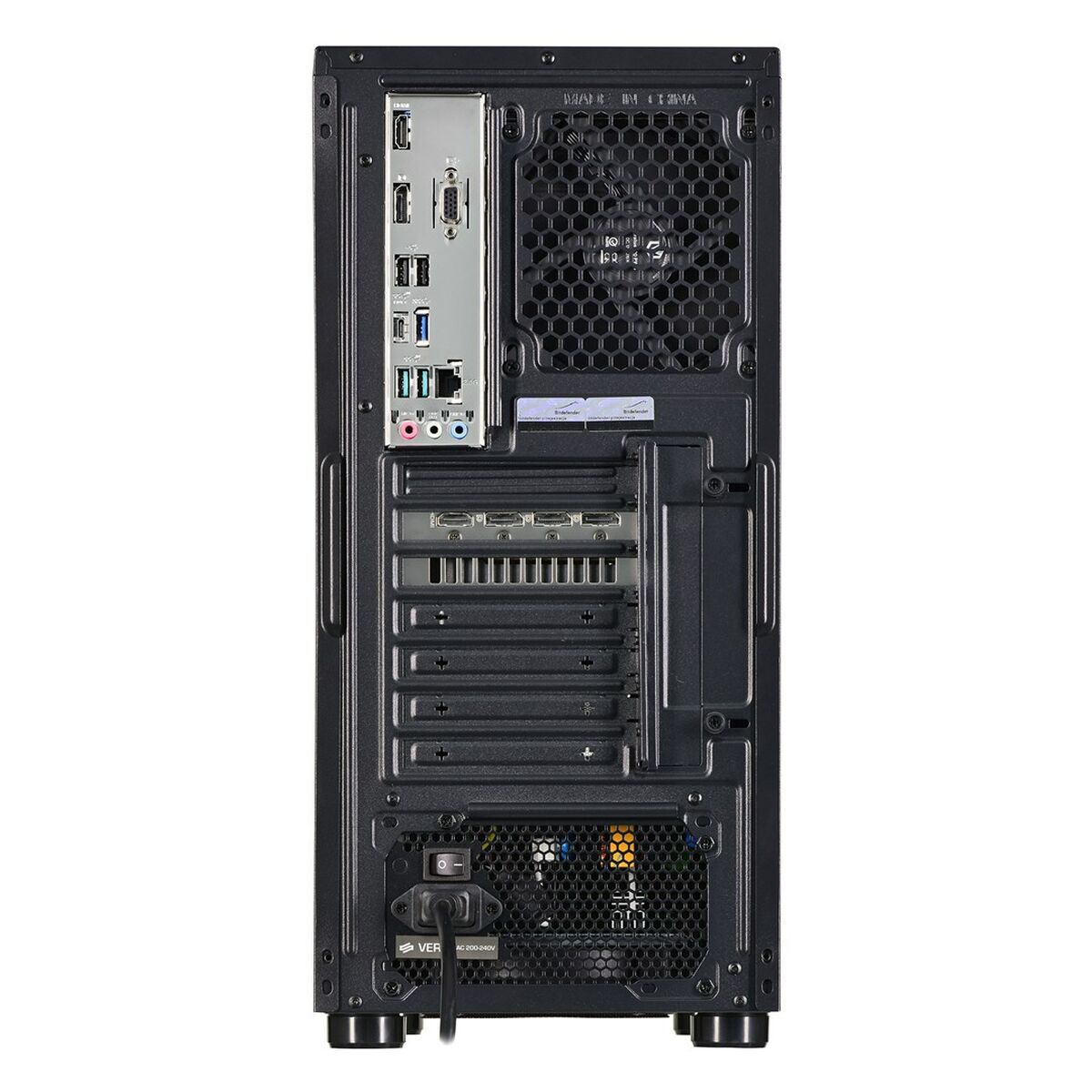 Desktop PC Actina KOMAAAGIP1450 AMD Ryzen 5 5500U AMD RYZEN 5 5500 16 GB RAM 1 TB SSD Nvidia Geforce RTX 4060