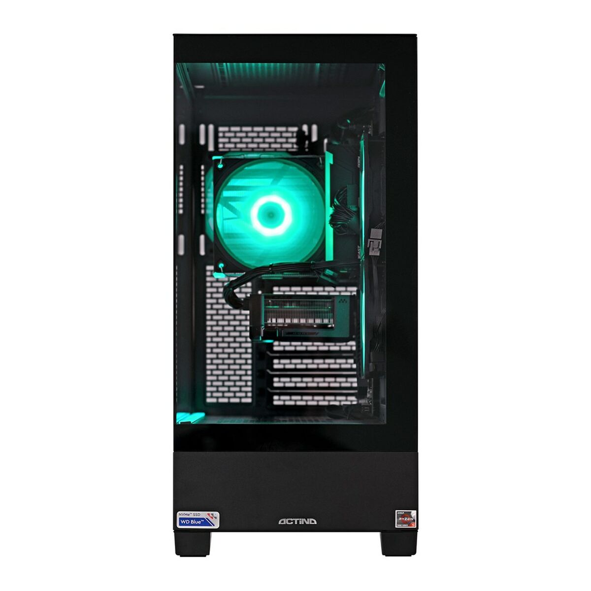 Desktop PC Actina KOMACNGIP0015 AMD Ryzen 5 5600X 32 GB RAM 1 TB SSD AMD Radeon RX 6600