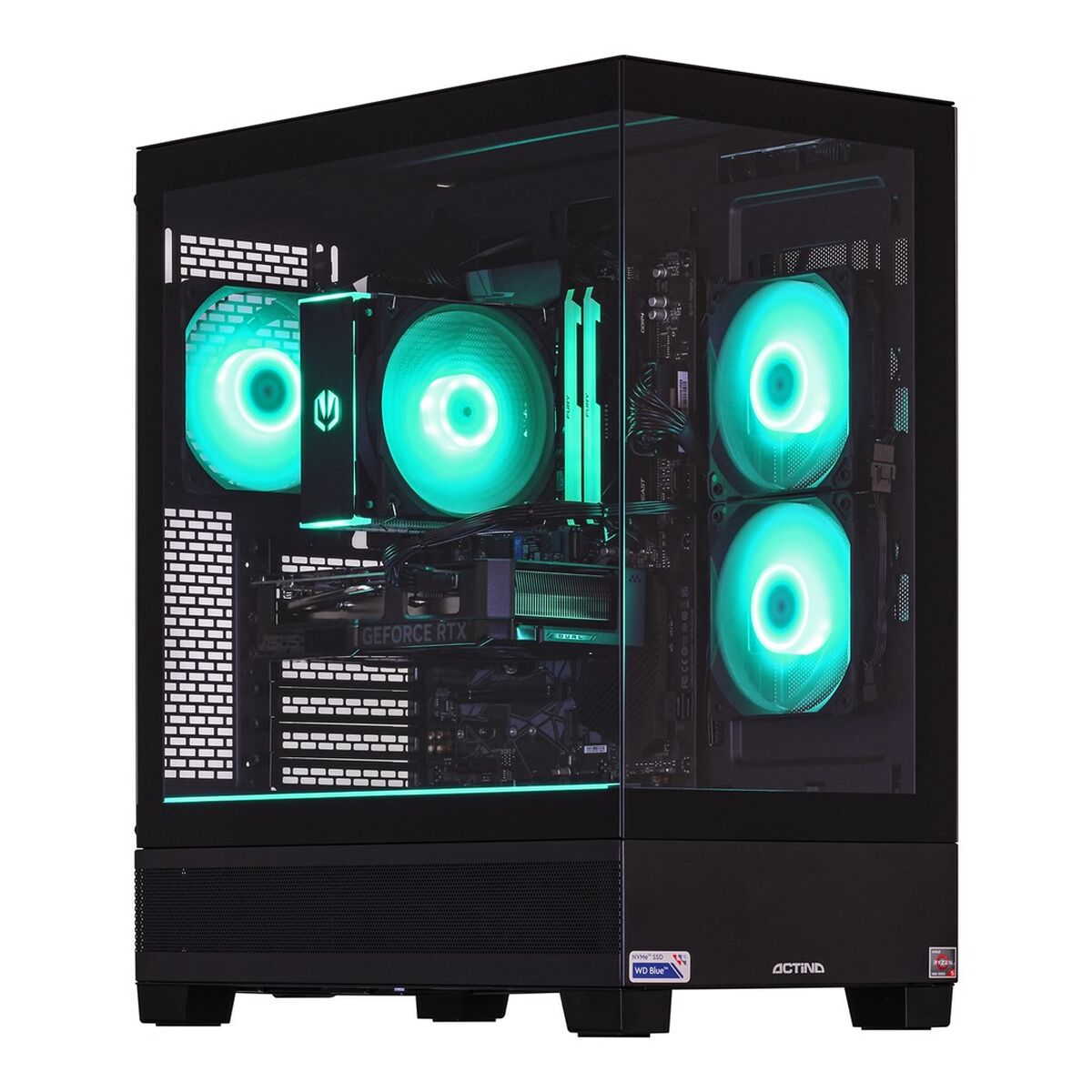 Desktop PC Actina KOMACNGIP0019 Intel Core i5-12400F 32 GB RAM 1 TB SSD NVIDIA GEFORCE RTX 4060 TI