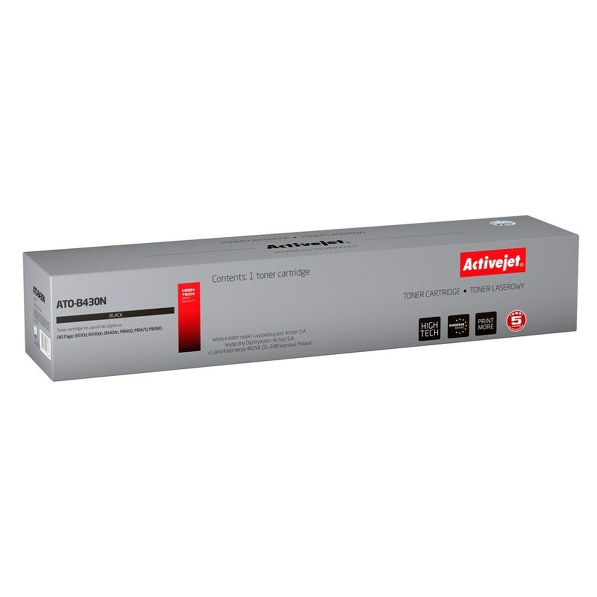 Compatible Toner Activejet ATO-B430N Black