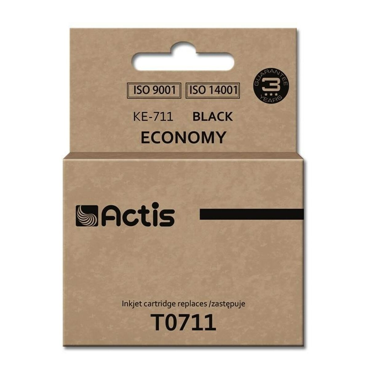 Original Ink Cartridge Actis KE-711 Black