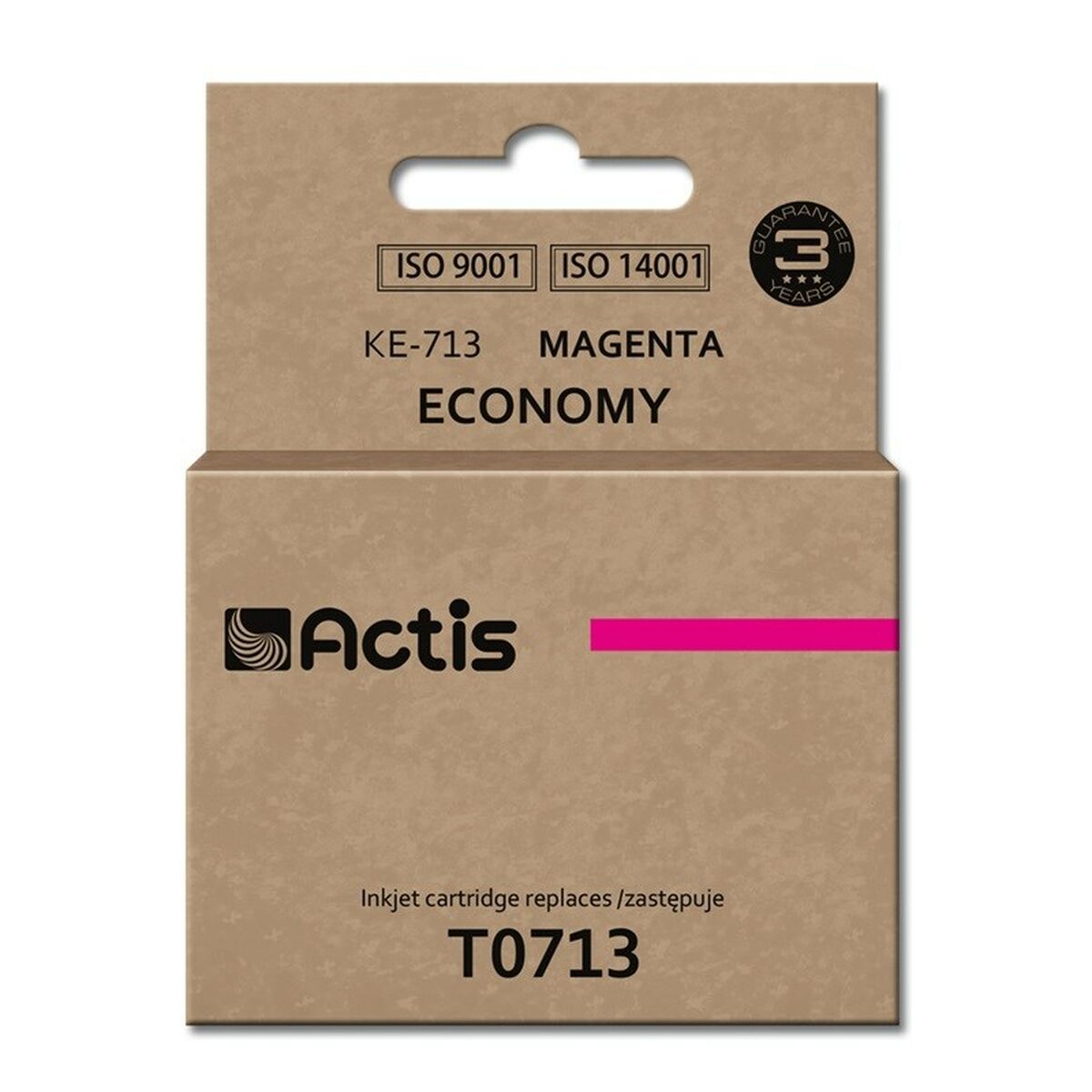 Original Ink Cartridge Actis KE-713 Magenta