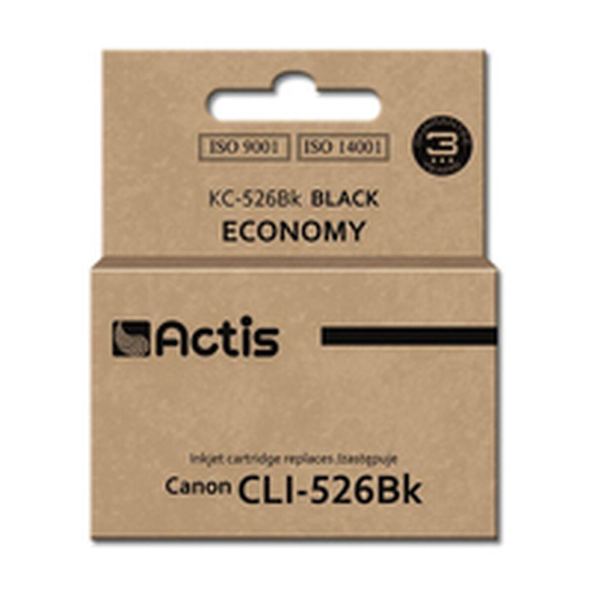 Original Ink Cartridge Actis KC-526Bk Black