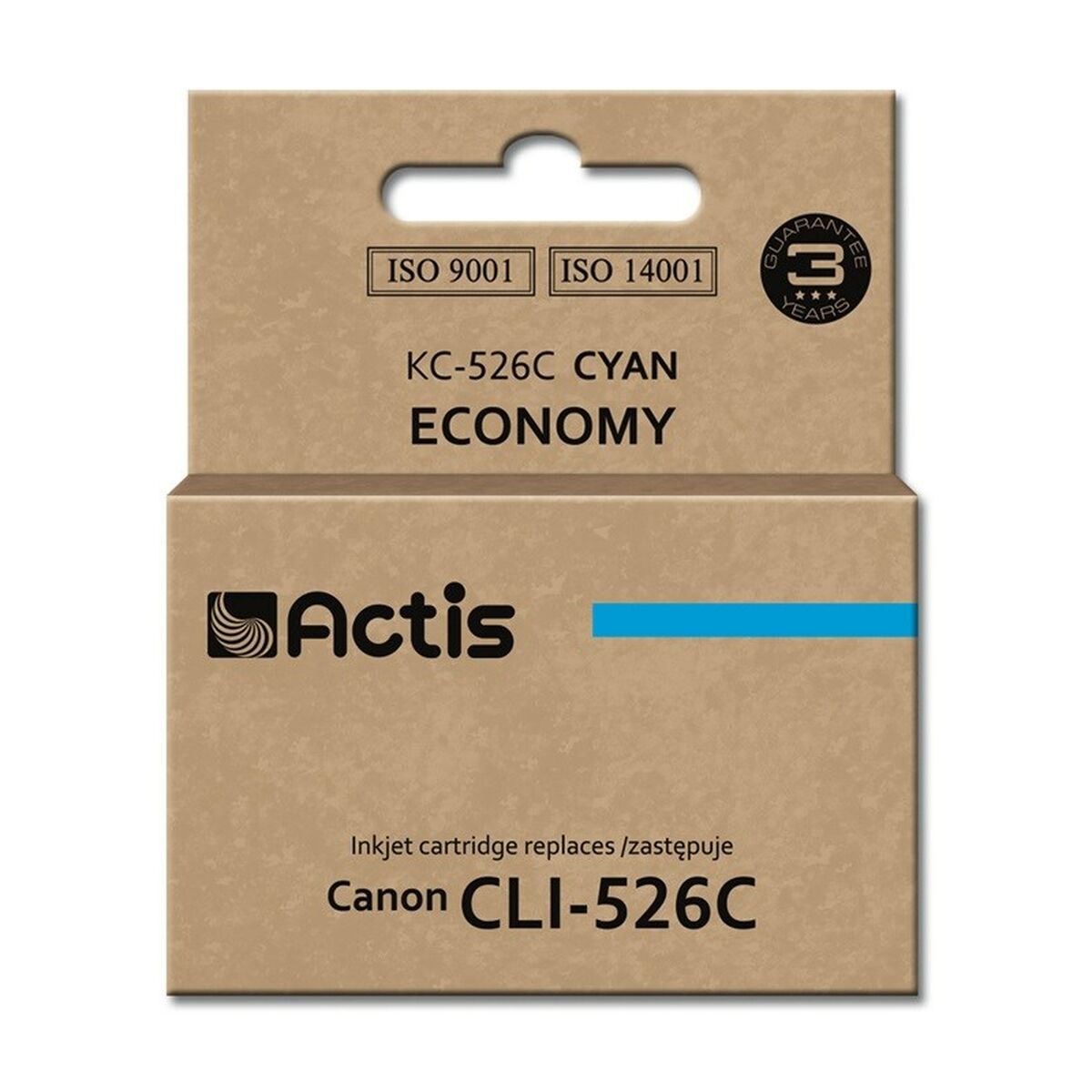 Original Ink Cartridge Actis KC-526C Cyan