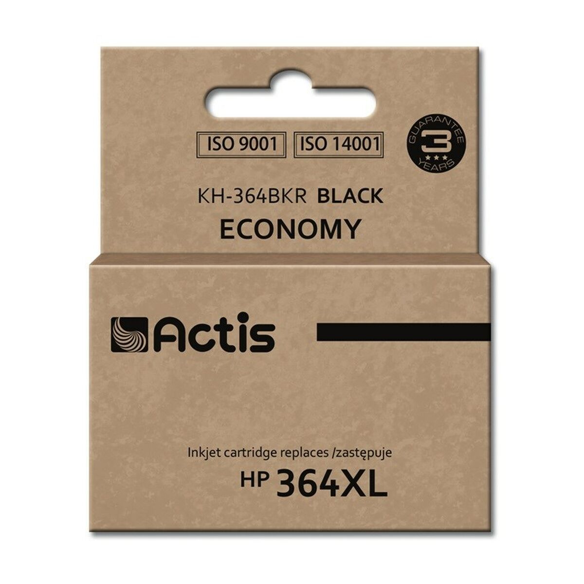 Original Ink Cartridge Actis KH-364BKR Black