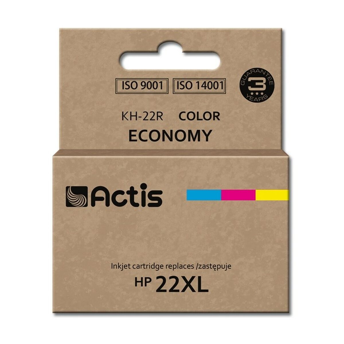 Original Ink Cartridge Actis KH-22R White Cyan/Magenta/Yellow