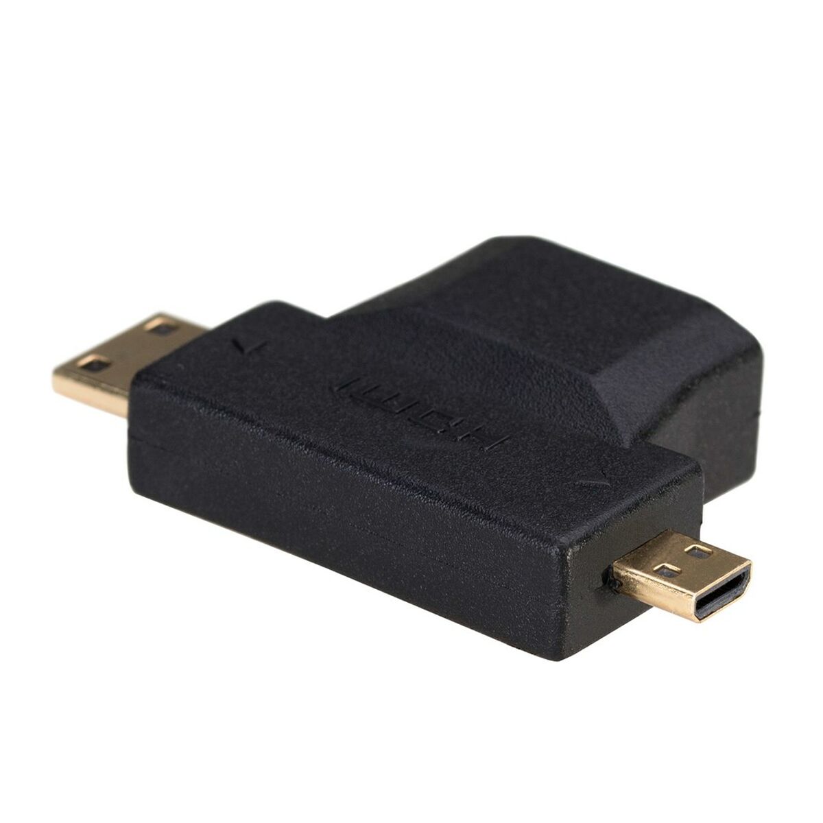 HDMI to Micro HDMI Adapter Akyga AK-AD-23 Mini HDMI Black