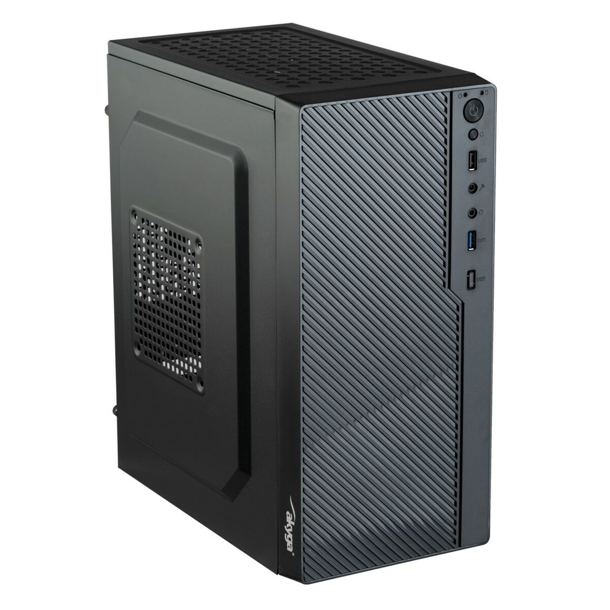 ATX Semi-tower Box Akyga AK36BK Black