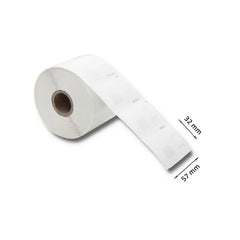 Original Dot Matrix Tape Qoltec White Black