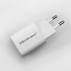 Wall Charger Qoltec 50763 White 35 W