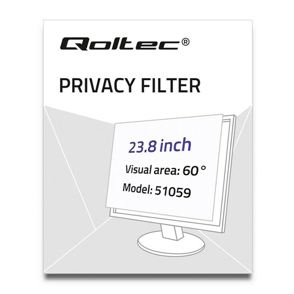 Privacy Filter for Monitor Qoltec 51059