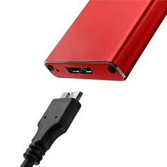 External Box Qoltec 51831 Red