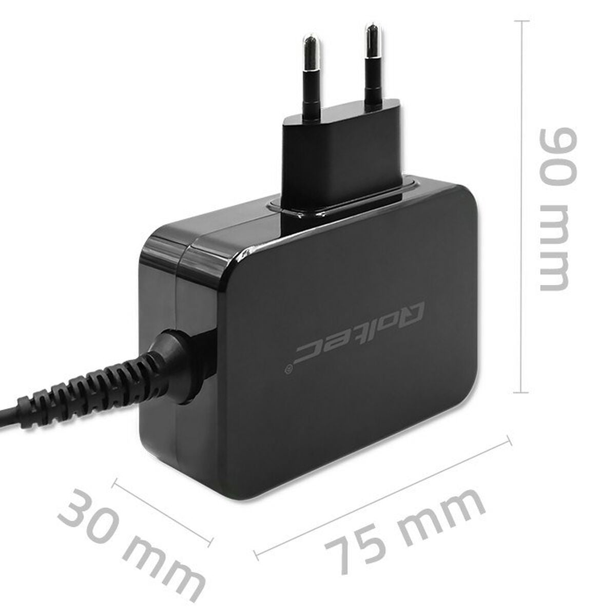 Wall Charger Qoltec 52385 Black 45 W (1 Unit)