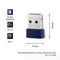 Network Adaptor Qoltec 57007