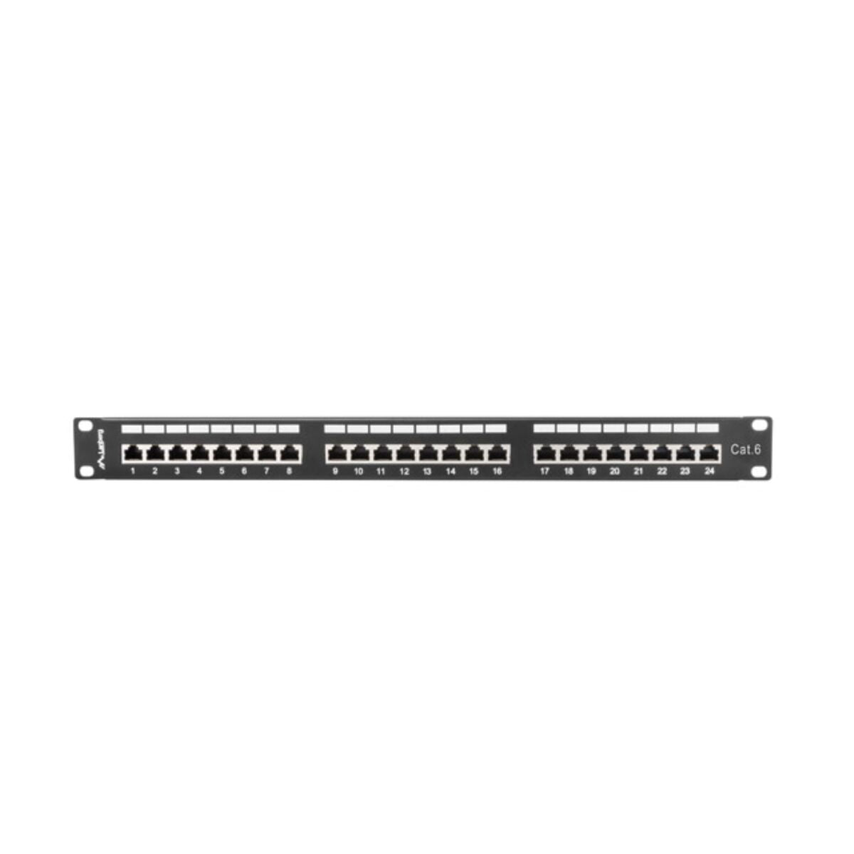 24-port UTP Category 6 Patch Panel Lanberg PPS6-1024-B