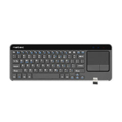 Keyboard Natec NKL-0968 Black Grey Black/Silver English EEUU QWERTY