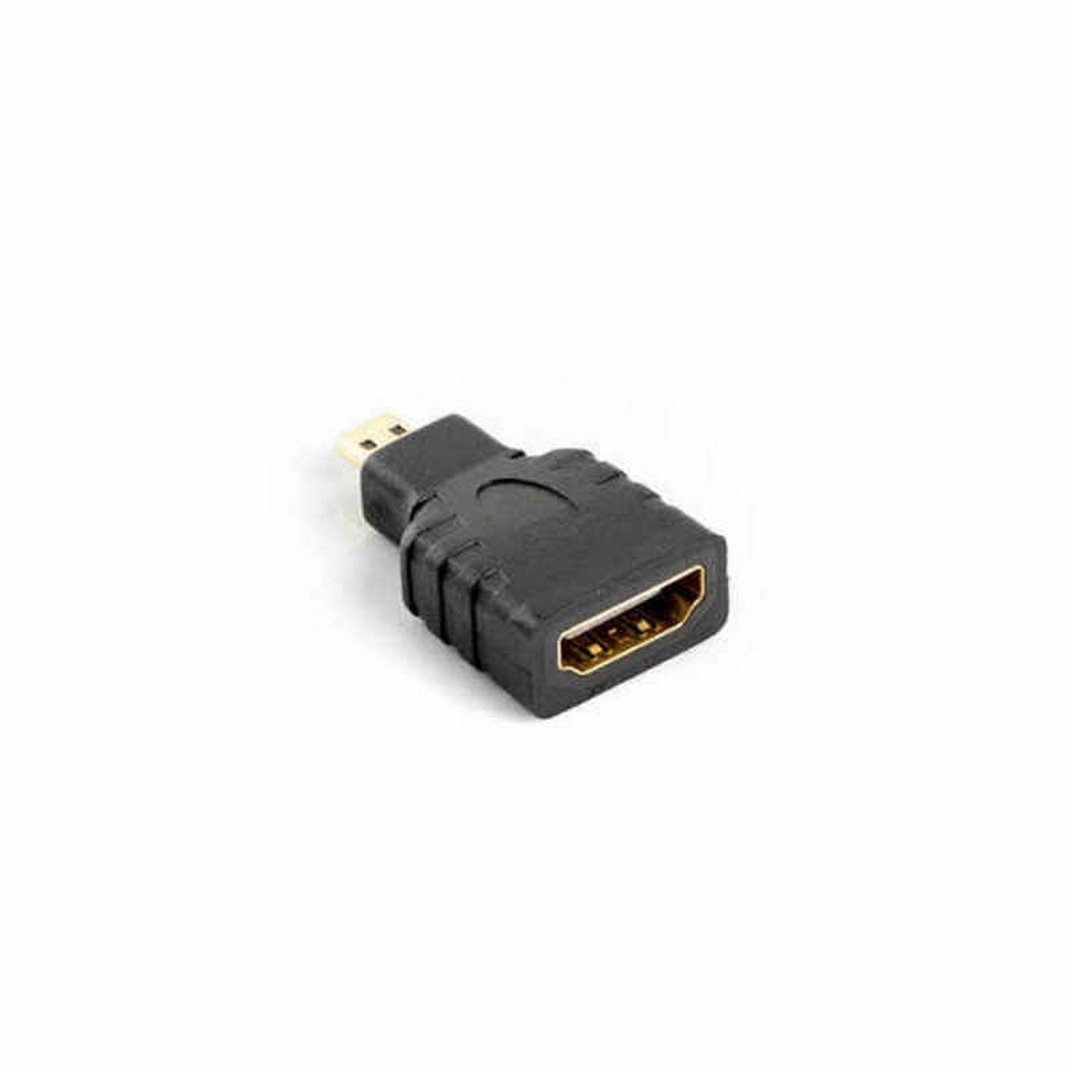 Micro HDMI to HDMI Adapter Lanberg AD-0015-BK Black