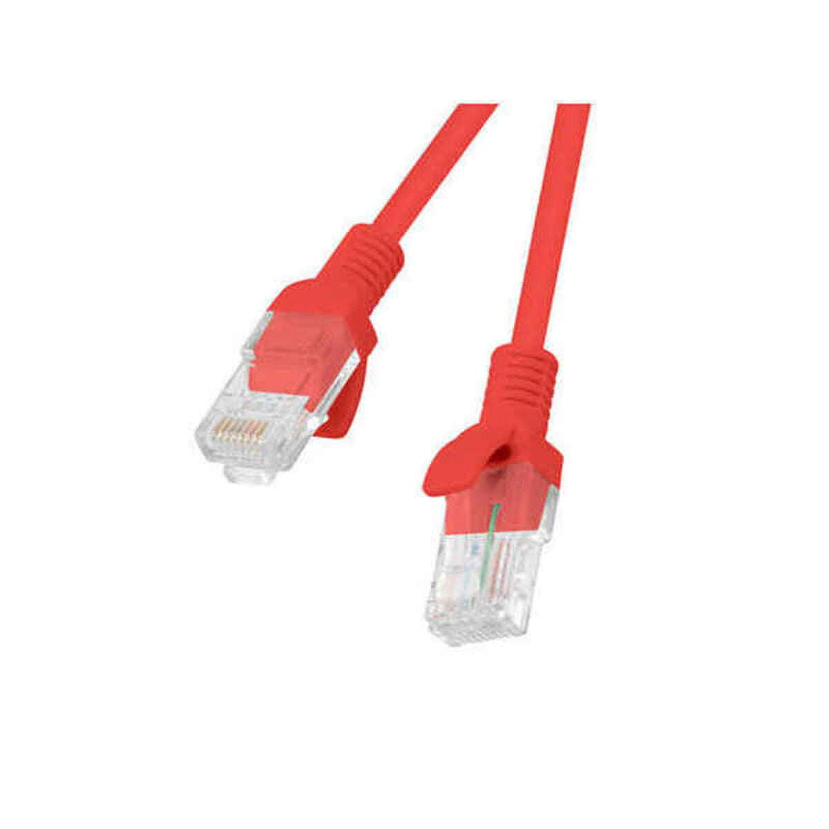 UTP Category 6 Rigid Network Cable Lanberg Red