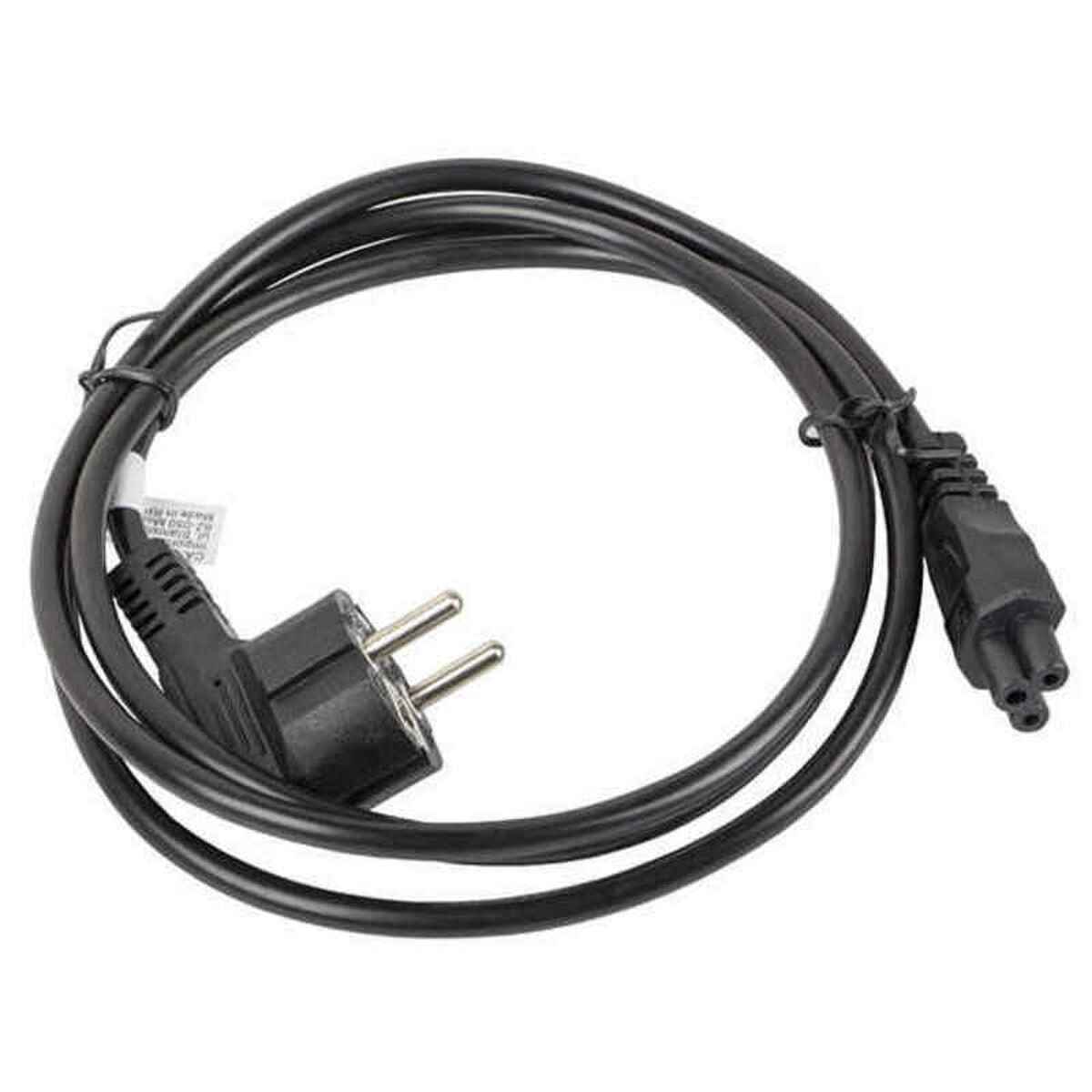 Power Cord Lanberg SCHUKO CEE 7/7 A IEC320 C5 Black